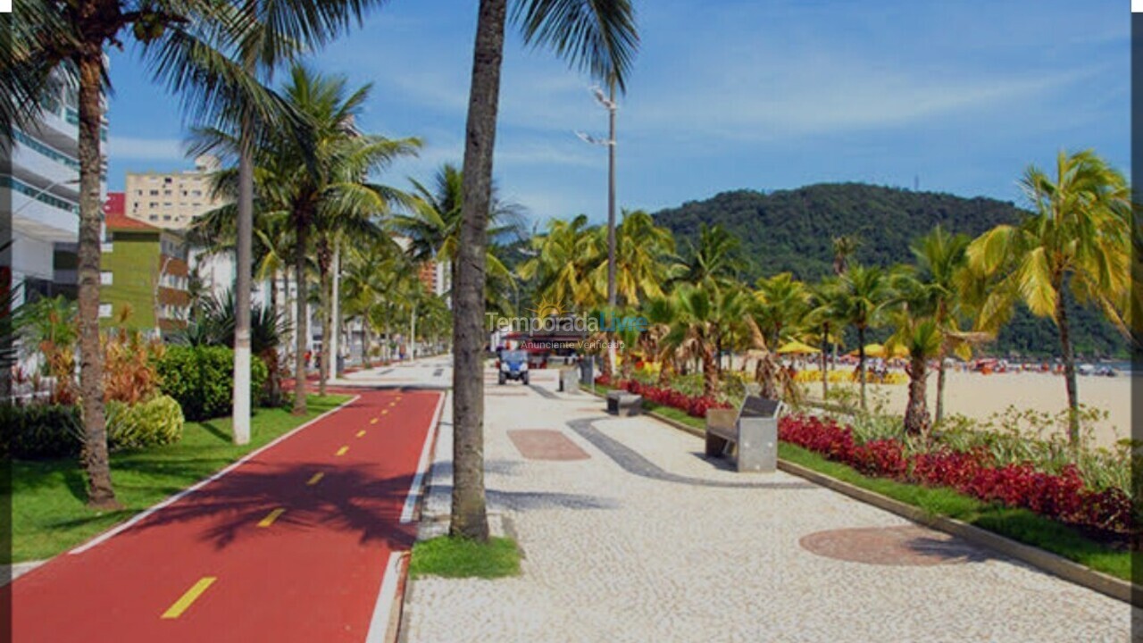 Apartamento para aluguel de temporada em Praia Grande (Vila Mirim)