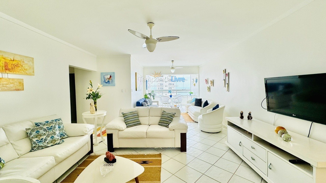 Apartamento para alquiler de vacaciones em Guarujá (Pitangueiras)