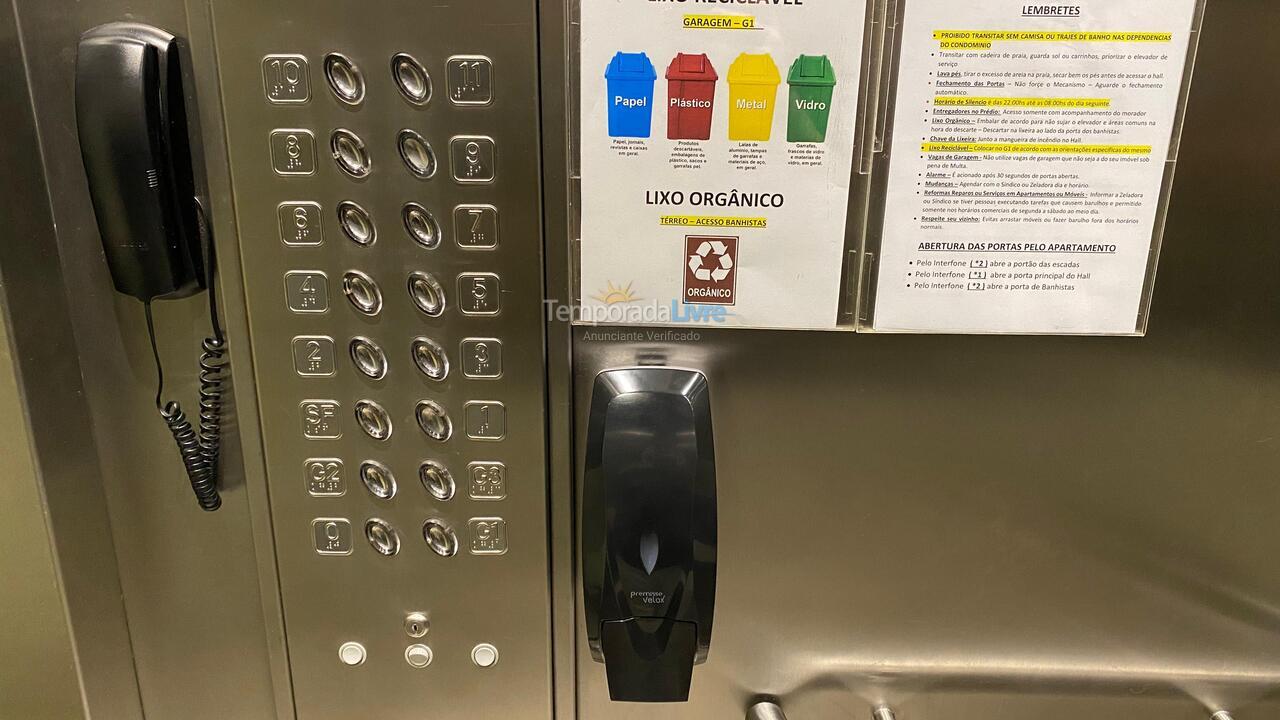 Apartamento para aluguel de temporada em Balneário Camboriú (Praia Central)