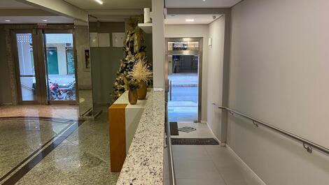 Hall de entrada visão do acesso de banhistas