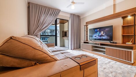 299 - Excellent apartment with 03 bedrooms, 100m from Bombas beach