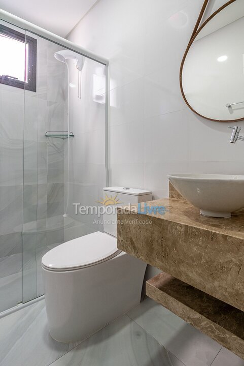 Apartamento para alquiler de vacaciones em Bombinhas (Praia de Bombas)