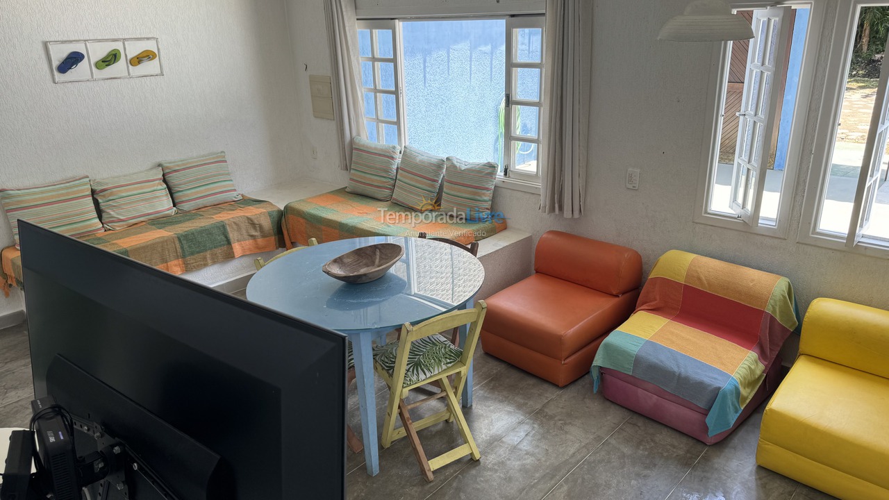 House for vacation rental in Ubatuba (Praia das Toninhas)