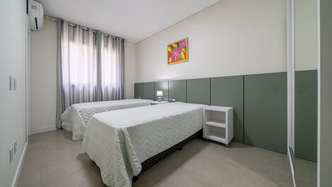 060 - Beautiful apartment with 02 suites in Bombas