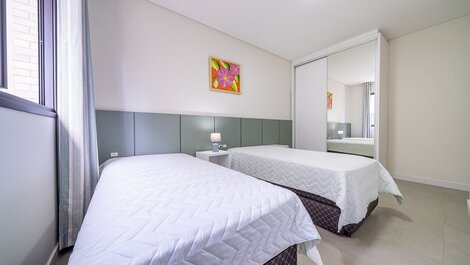 060 - Beautiful apartment with 02 suites in Bombas