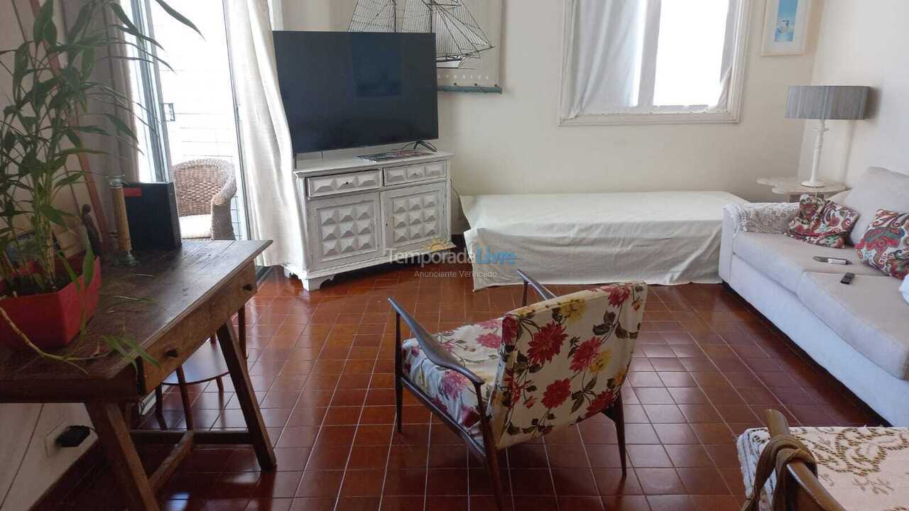 Apartamento para alquiler de vacaciones em Guarujá (Pitangueiras)