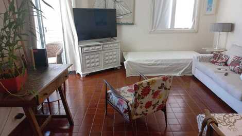 Apartamento frente al mar con excelente ubicación en Pitangueiras