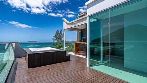 110 - Cobertura com vista panorâmica em 4 ilhas