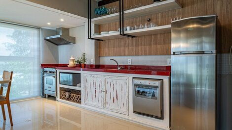 110 - Cobertura com vista panorâmica em 4 ilhas