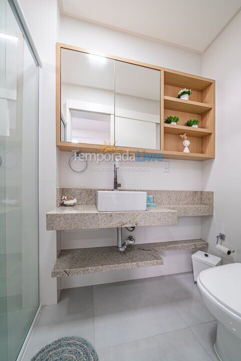 Apartment for vacation rental in Bombinhas (Mariscal)