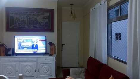 Espaço da tv da sala de estar.