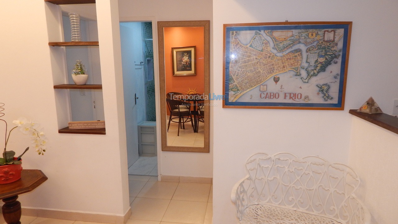 Apartamento para alquiler de vacaciones em Cabo Frio (Praia do Forte)