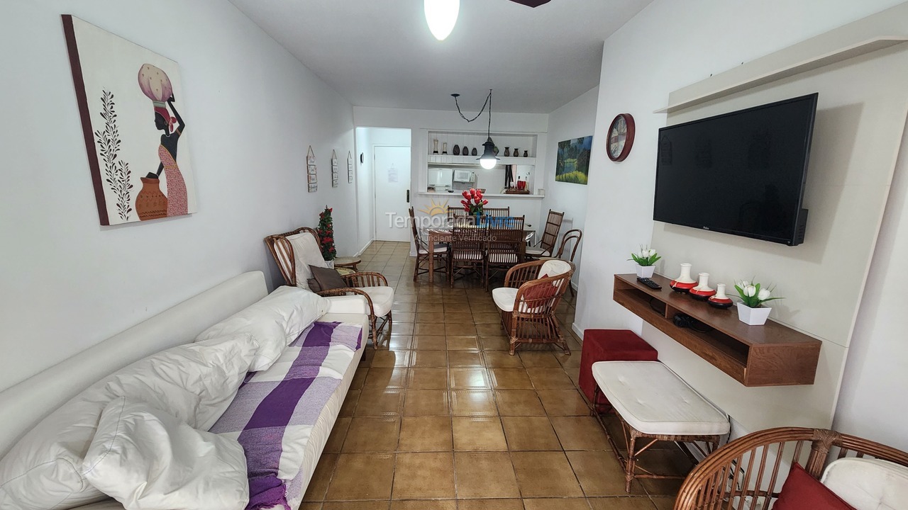 Apartment for vacation rental in Guarujá (Pitangueiras)