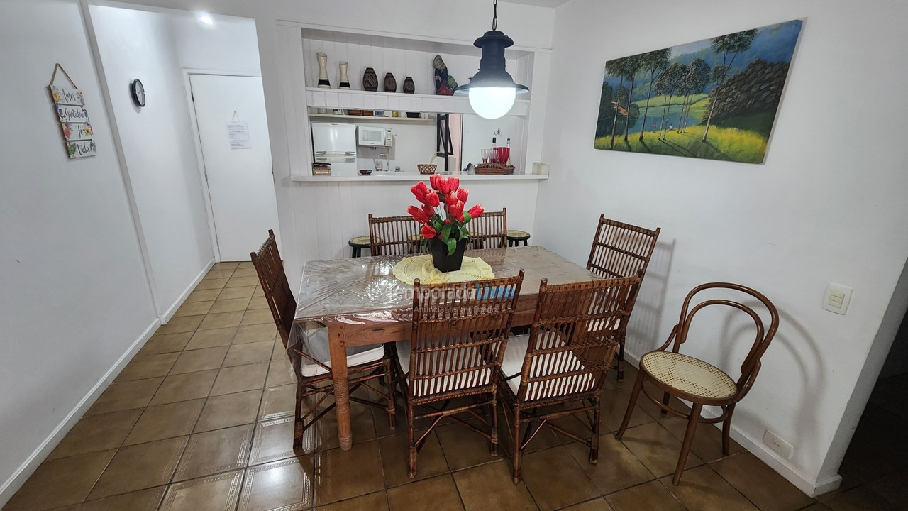 Apartment for vacation rental in Guarujá (Pitangueiras)