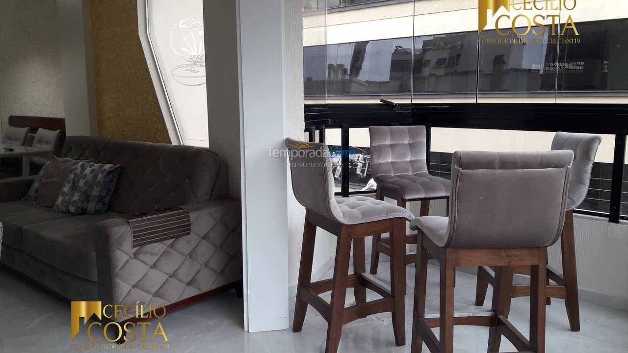 Apartment for vacation rental in Itapema (Meia Praia)