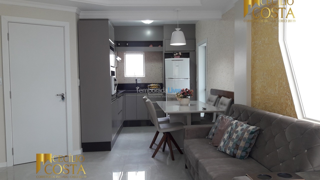 Apartamento para aluguel de temporada em Itapema (Meia Praia)