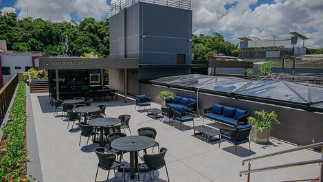 Unidad #423 - Increíble piso junto al mar en Cabo Branco por Carpediem