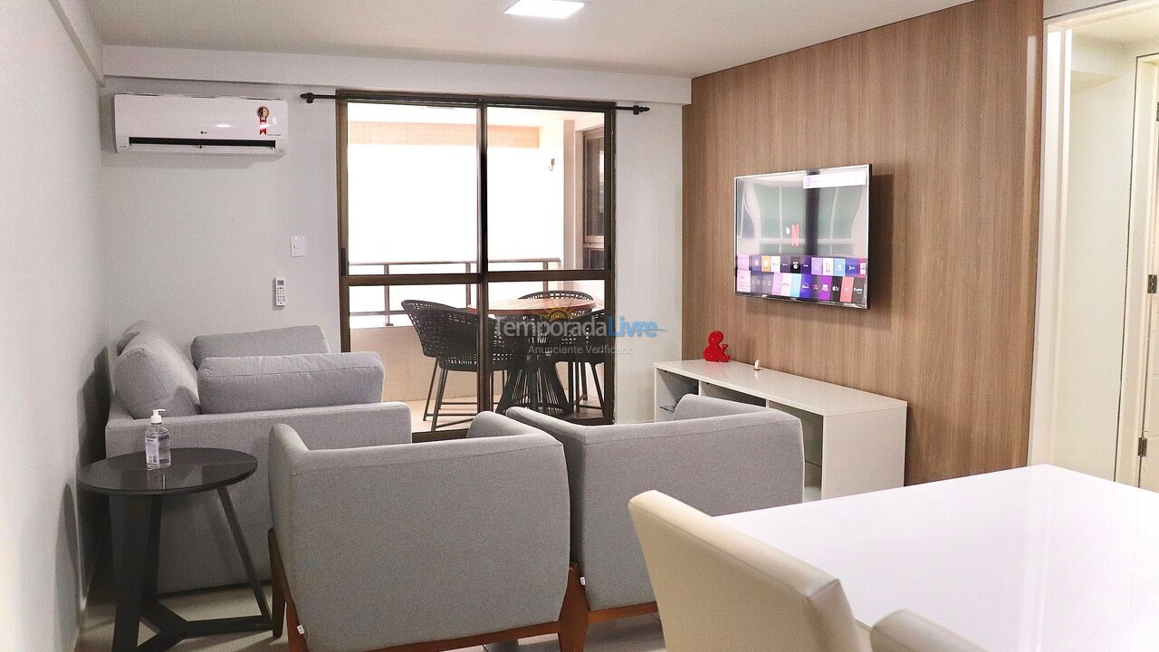 Apartamento para aluguel de temporada em João Pessoa (Pb Praia do Bessa)