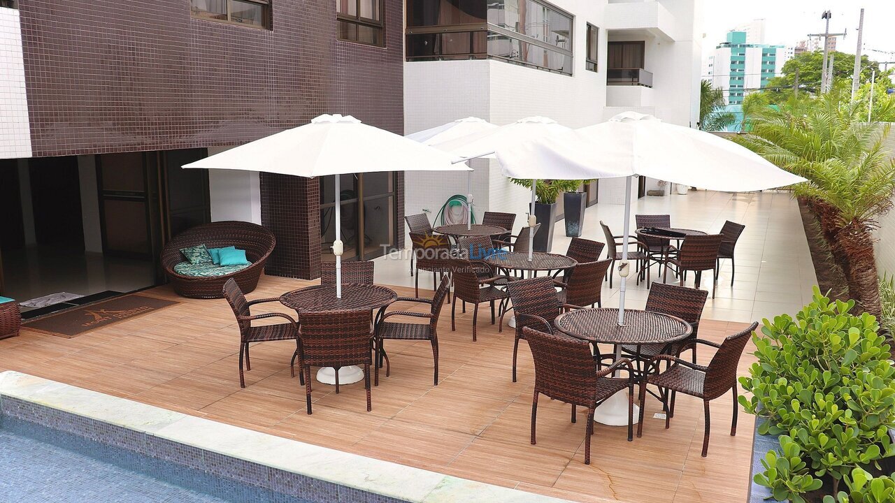 Apartamento para aluguel de temporada em João Pessoa (Pb Praia do Bessa)
