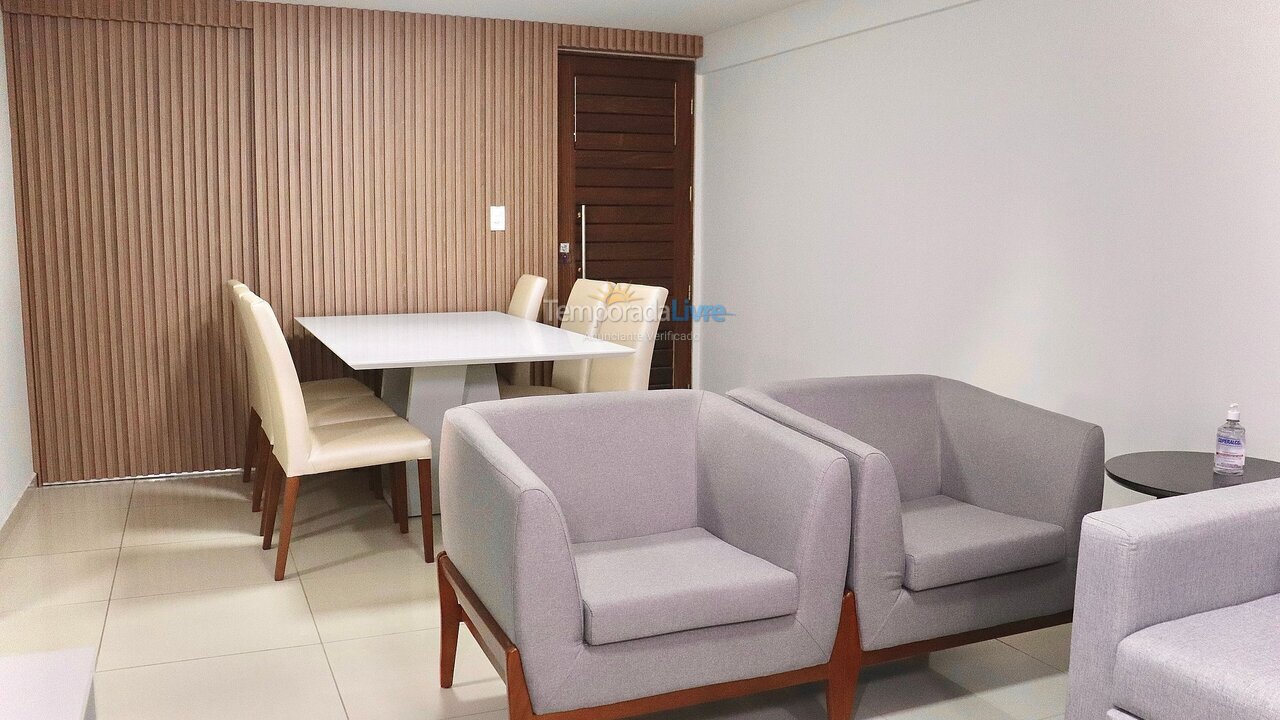 Apartamento para aluguel de temporada em João Pessoa (Pb Praia do Bessa)