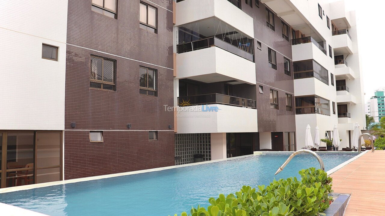 Apartamento para aluguel de temporada em João Pessoa (Pb Praia do Bessa)