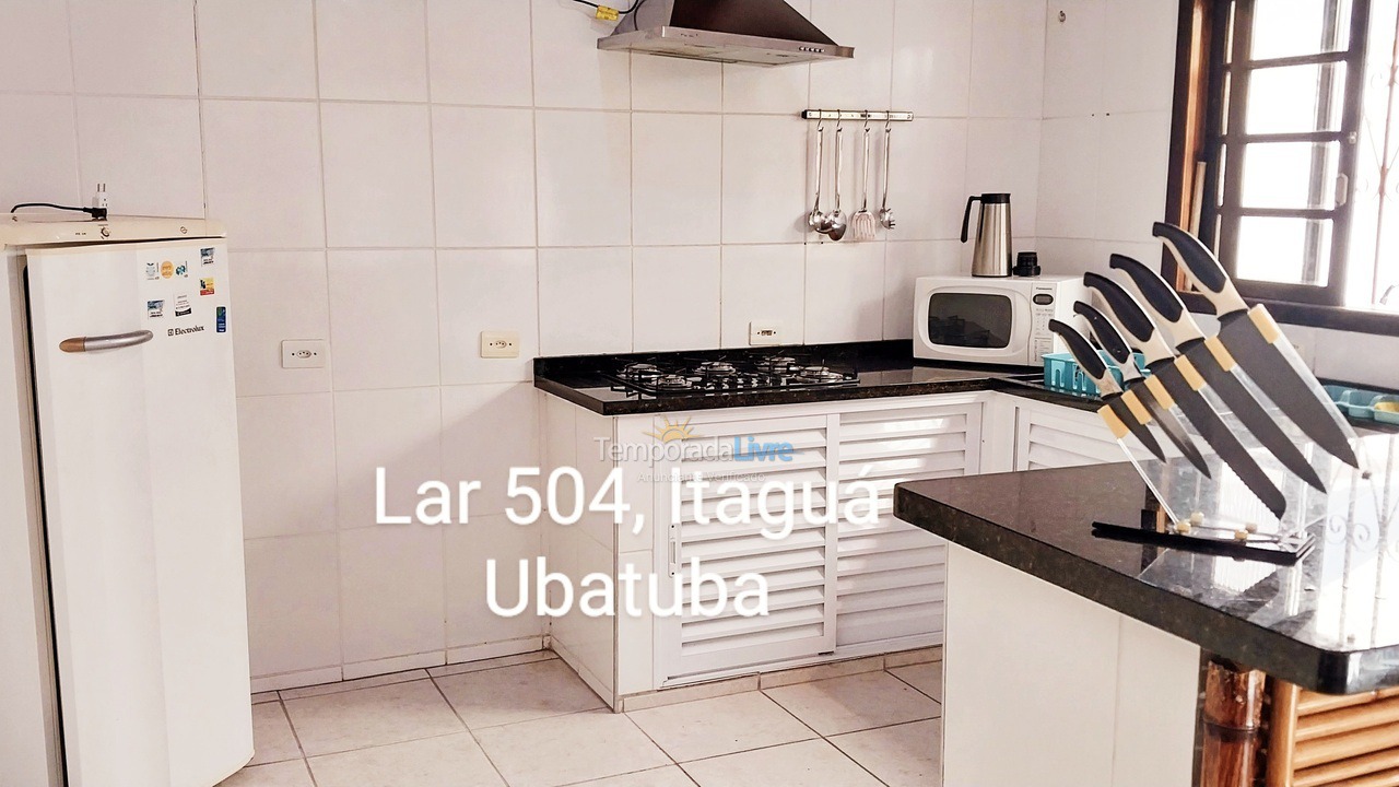 Casa para aluguel de temporada em Ubatuba (Itaguá)