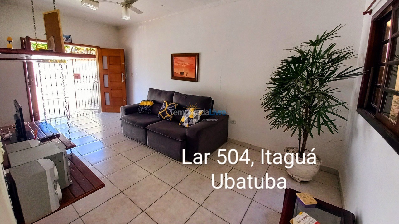 Casa para aluguel de temporada em Ubatuba (Itaguá)