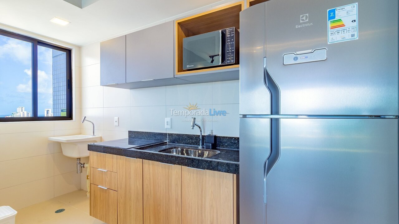 Apartamento para aluguel de temporada em Recife (Pe Praia do Pina)