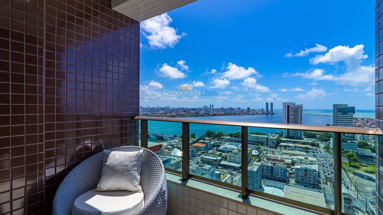 Apartamento para aluguel de temporada em Recife (Pe Praia do Pina)