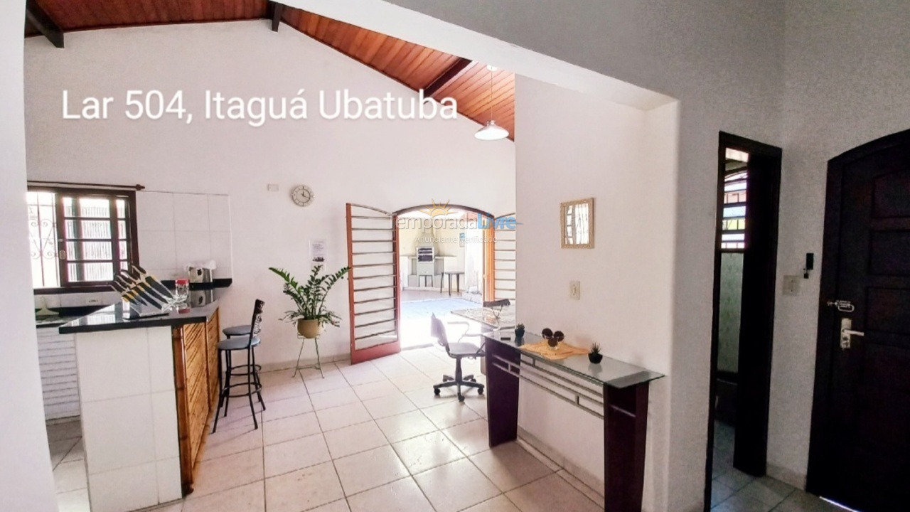 Casa para aluguel de temporada em Ubatuba (Itaguá)