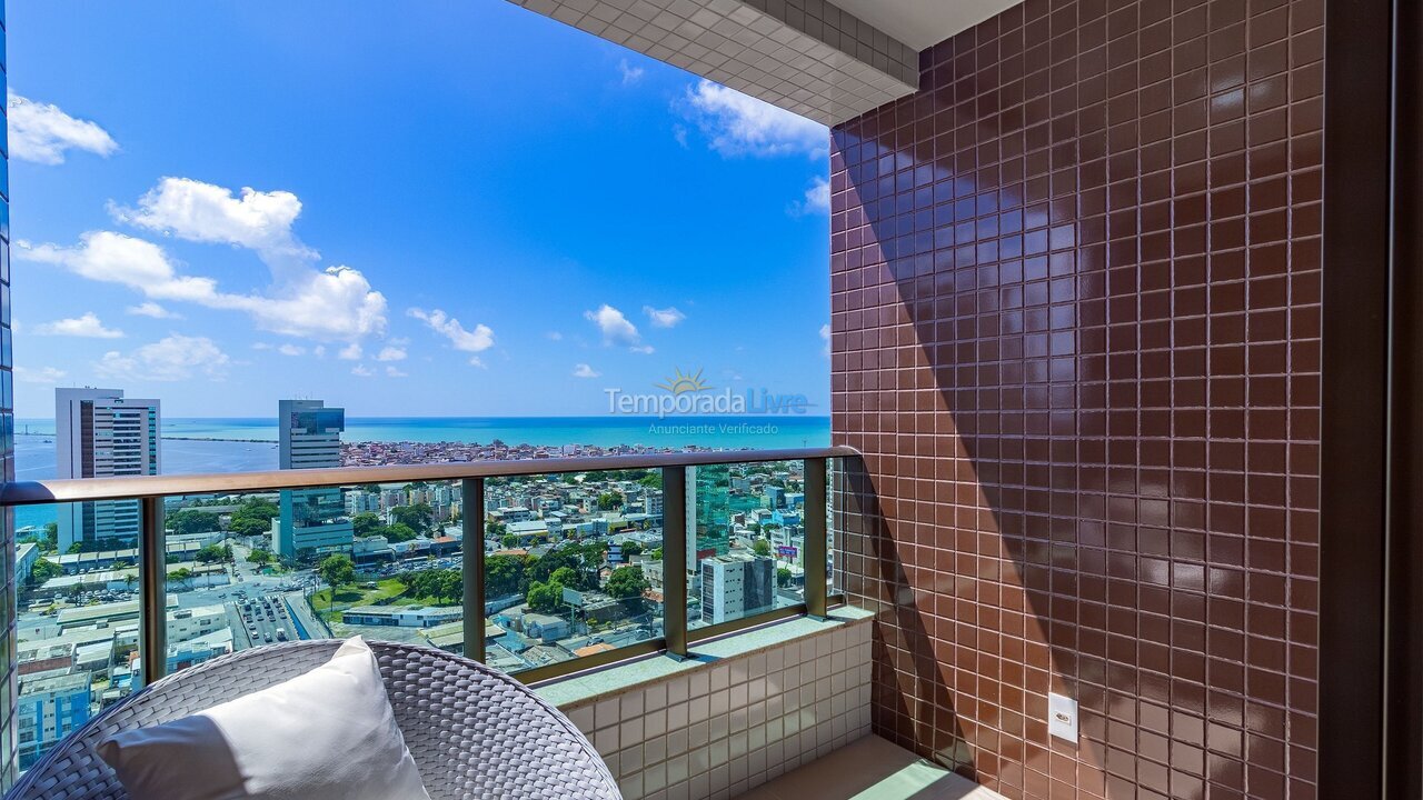 Apartamento para aluguel de temporada em Recife (Pe Praia do Pina)
