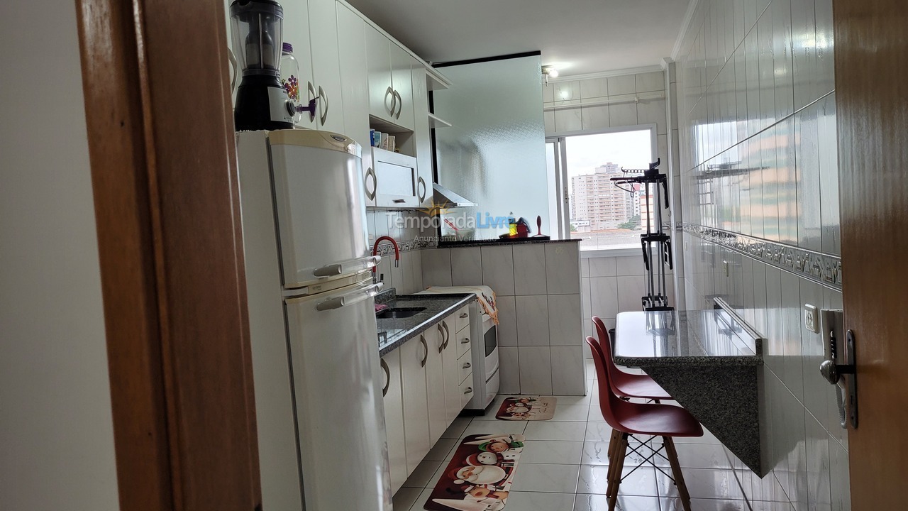 Apartamento para aluguel de temporada em Praia Grande (Vila Tupi)
