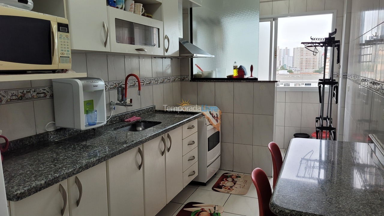 Apartamento para aluguel de temporada em Praia Grande (Vila Tupi)