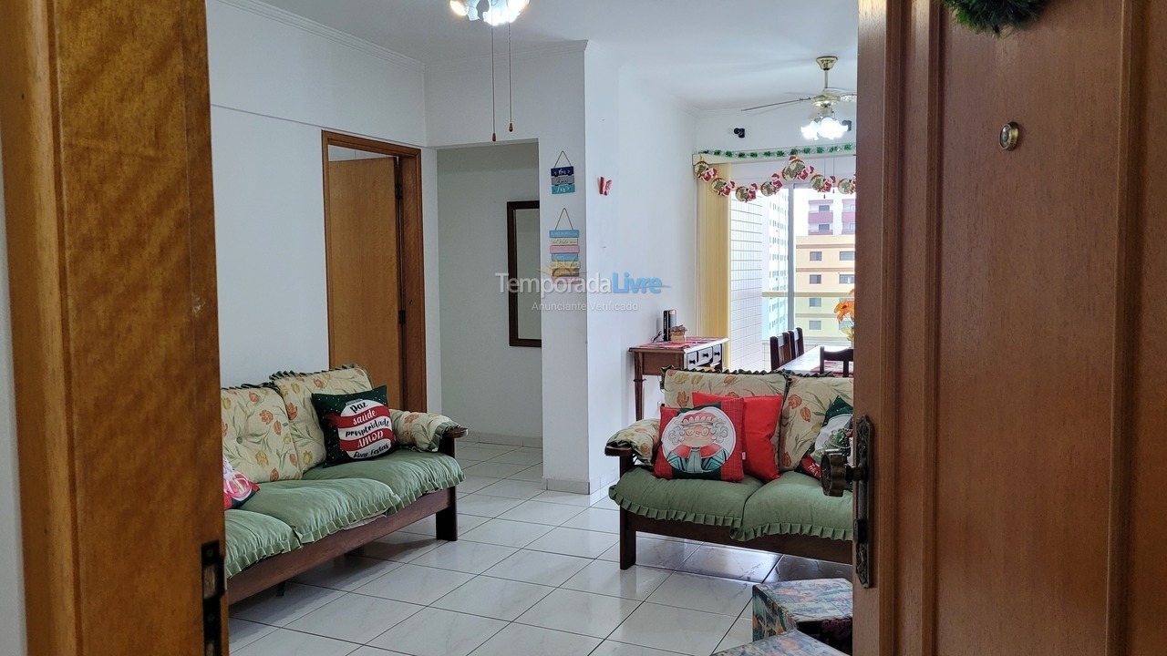 Apartamento para aluguel de temporada em Praia Grande (Vila Tupi)