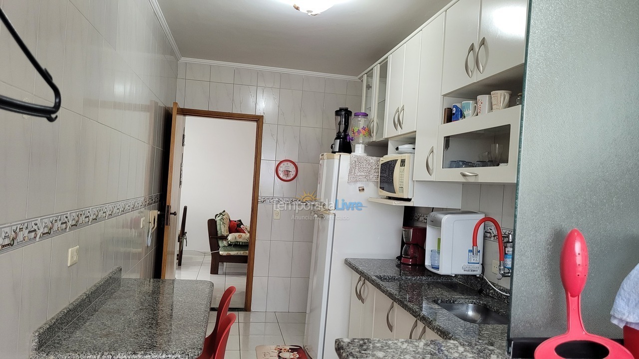 Apartamento para aluguel de temporada em Praia Grande (Vila Tupi)