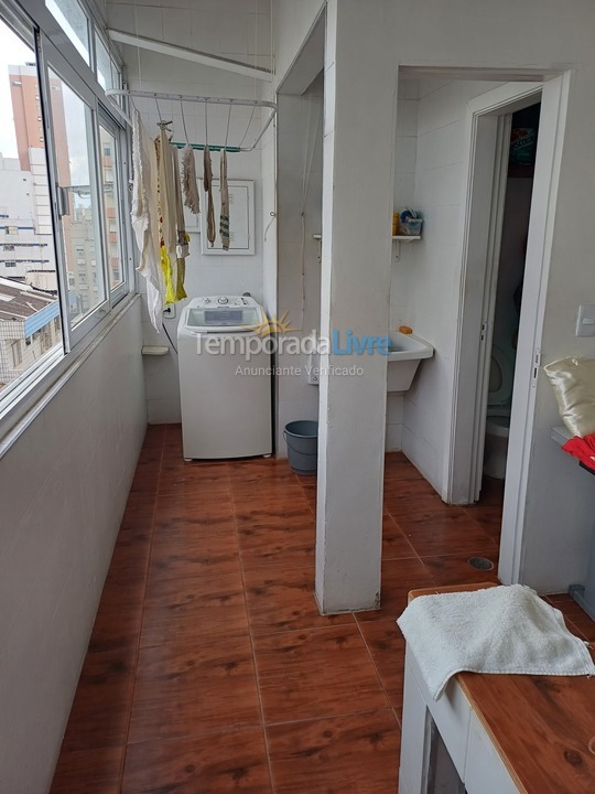 Apartamento para alquiler de vacaciones em Santos (Gonzaga)
