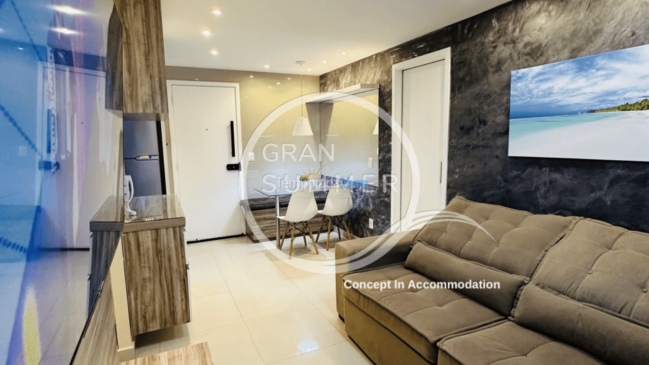 Apartment for vacation rental in Fortaleza (Praia do Futuro)