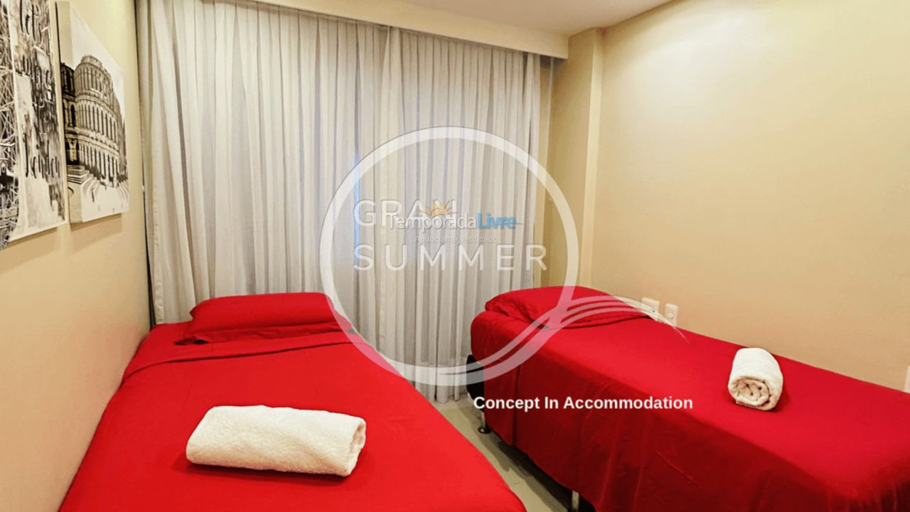 Apartment for vacation rental in Fortaleza (Praia do Futuro)