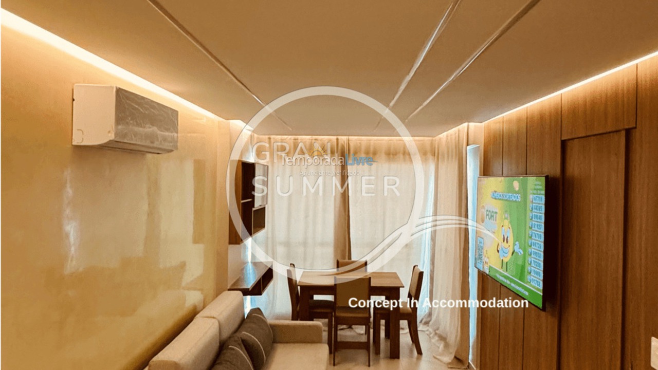 Apartamento para alquiler de vacaciones em Fortaleza (Praia do Futuro)