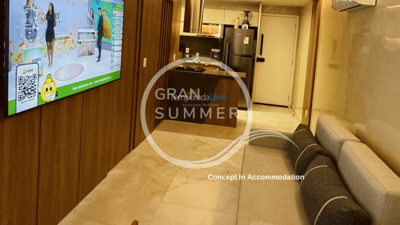 Apartamento para alquiler de vacaciones em Fortaleza (Praia do Futuro)