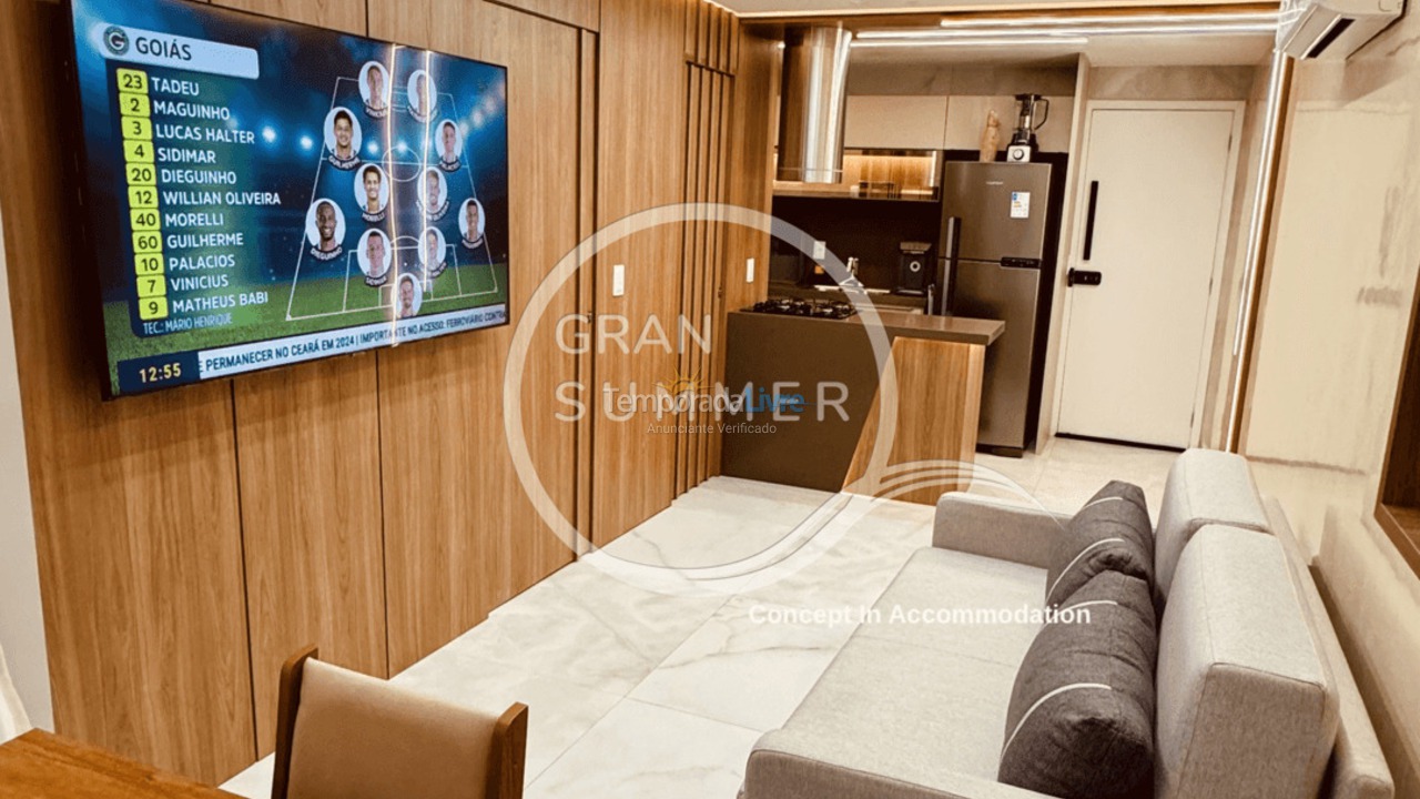 Apartamento para alquiler de vacaciones em Fortaleza (Praia do Futuro)