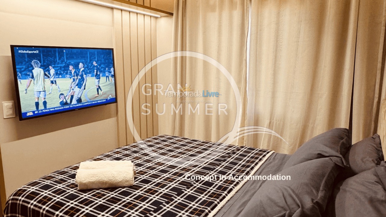 Apartamento para alquiler de vacaciones em Fortaleza (Praia do Futuro)