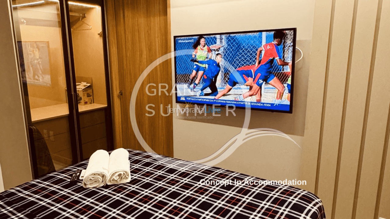 Apartamento para alquiler de vacaciones em Fortaleza (Praia do Futuro)