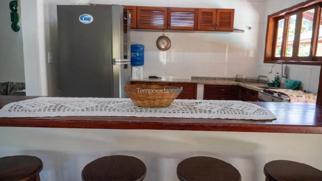 House for vacation rental in Ubatuba (Praia de Itamambuca)
