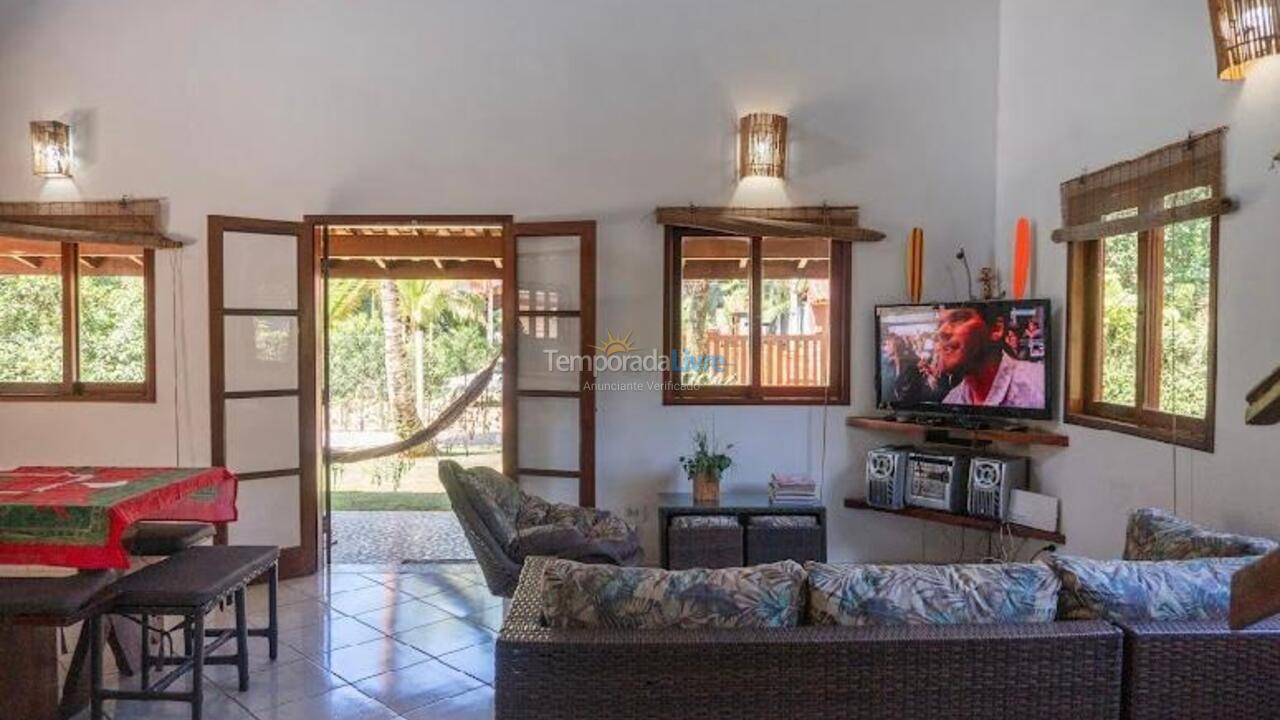 House for vacation rental in Ubatuba (Praia de Itamambuca)