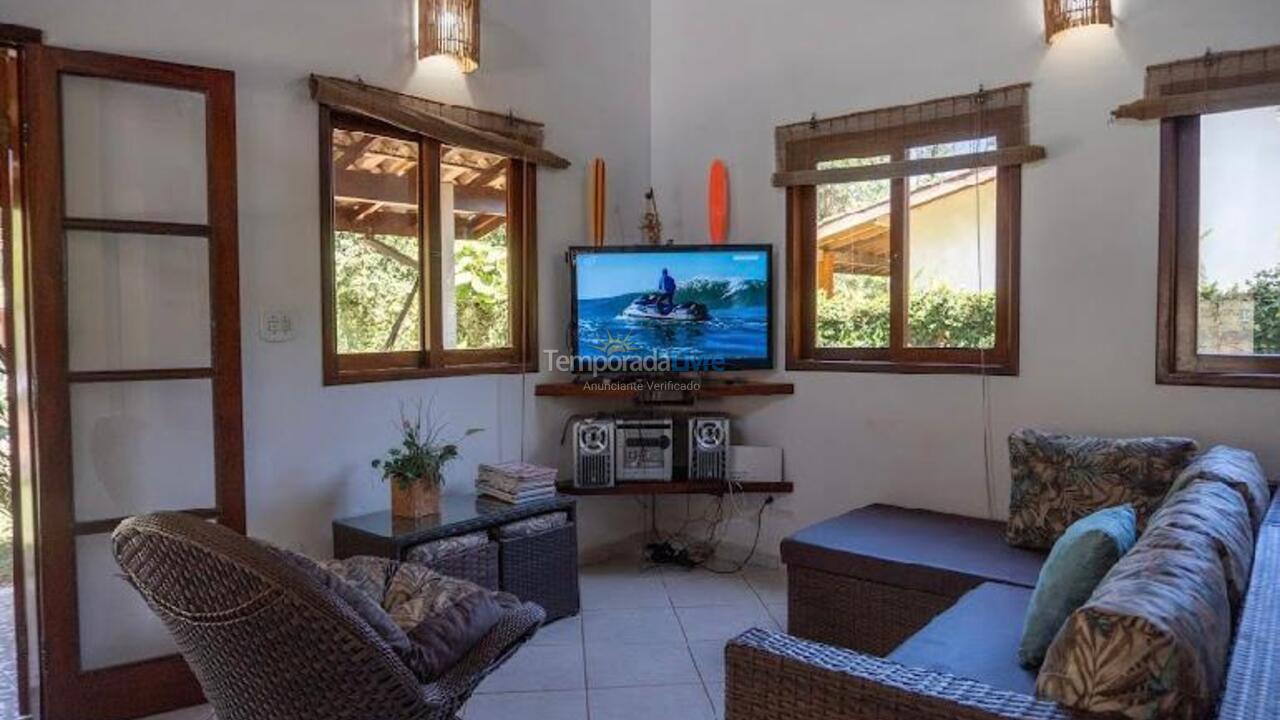 House for vacation rental in Ubatuba (Praia de Itamambuca)