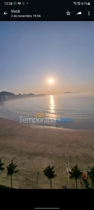 Apartment for vacation rental in Guarujá (Astúrias)