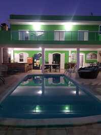 Casa con piscina en Peruíbe Maravillosa vista de la Serra da Juréia