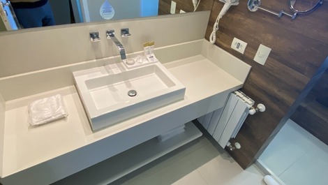 Banheiro do apartamento 