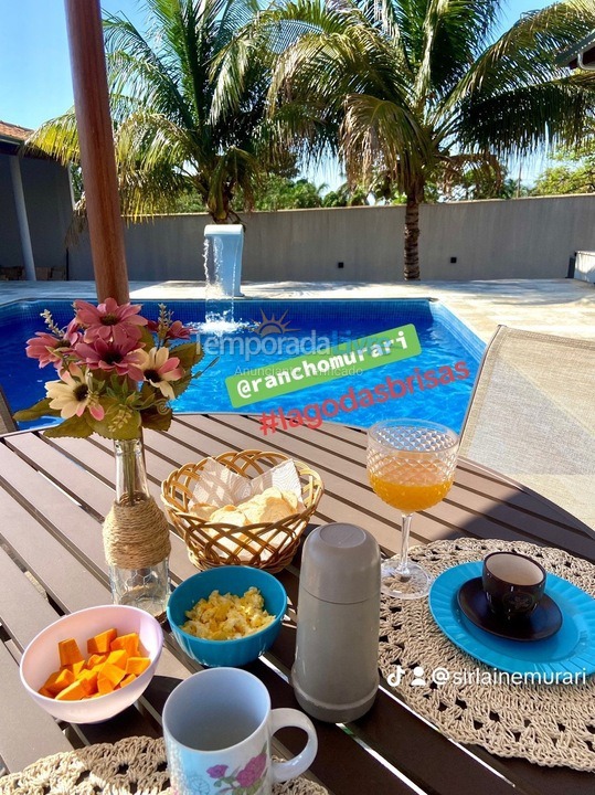 Casa para alquiler de vacaciones em Buriti Alegre (Lago das Brisas)